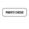 Nevs Pimento Cheese Label 1/2" x 1-1/2" DIET-411 - alternate 1